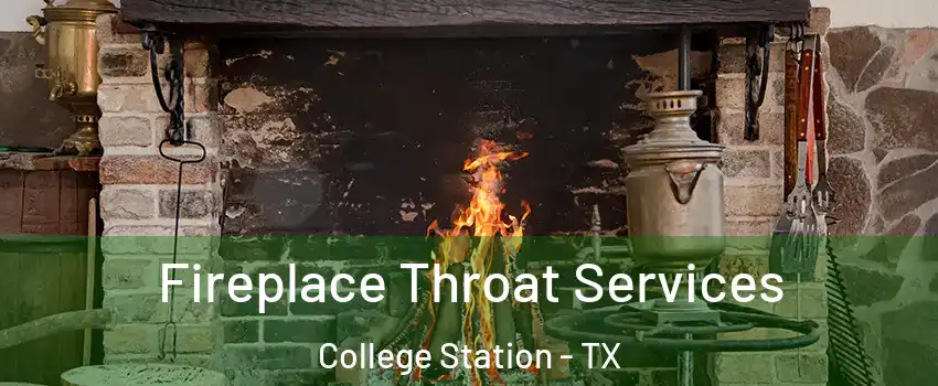 Fireplace Throat Services College Station - TX