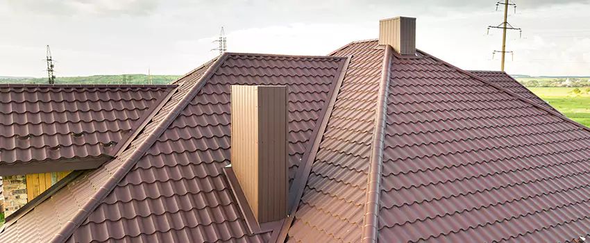Residential Chimney Flashing Restoration in College Station, TX