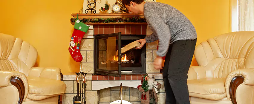 Gas to Wood-Burning Fireplace Conversion Services in College Station, Texas