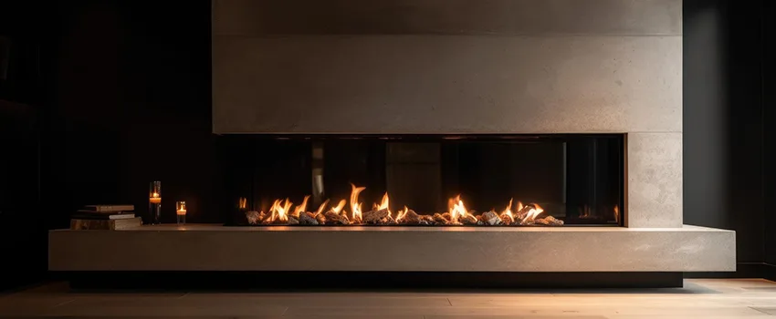 Gas Fireplace Ember Bed Design Services in College Station, Texas
