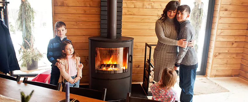 Morso Cast Iron Fireplace Insert Installation in College Station, Texas