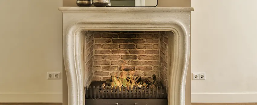 Vintage-style Fireplace Redesign in College Station, Texas