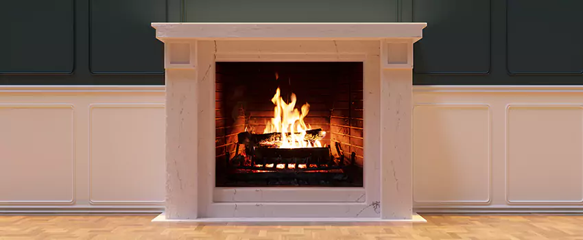Open Flame Wood-Burning Fireplace Installation Services in College Station, Texas