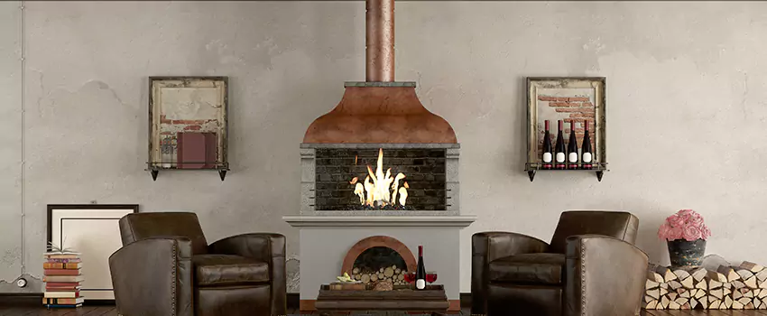 Thelin Hearth Products Providence Pellet Insert Fireplace Installation in College Station, TX