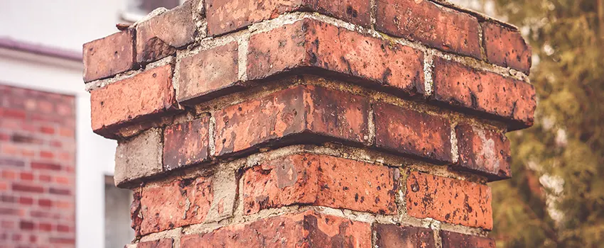 Cracked Chimney Bricks Repair Cost in College Station, Texas