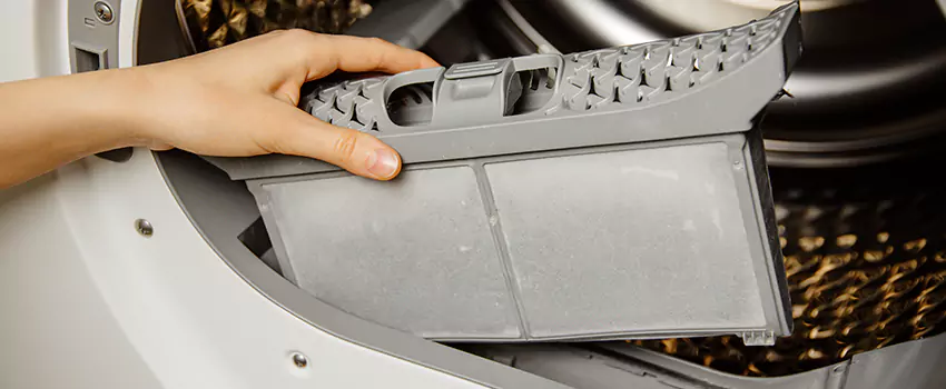 Signs Of A Clogged Dryer Lint Trap in College Station, Texas