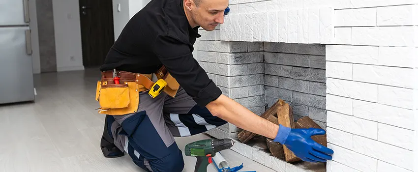 Fireplace Damaged Damper Frame Repair Services in College Station, Texas