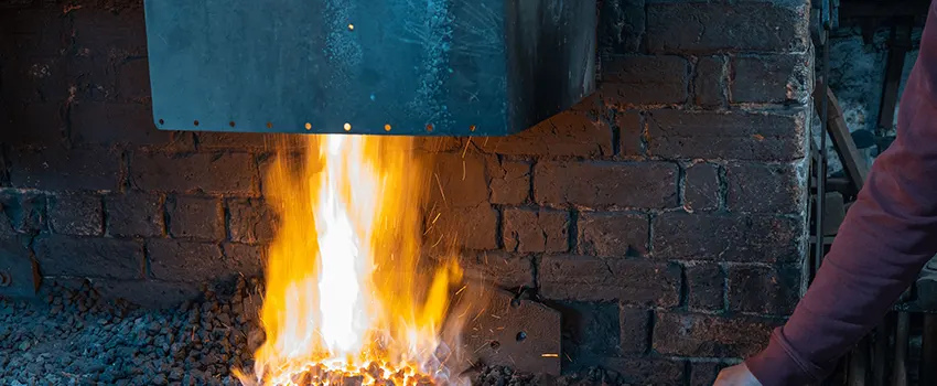 Fireplace Throat Plates Repair and installation Services in College Station, TX