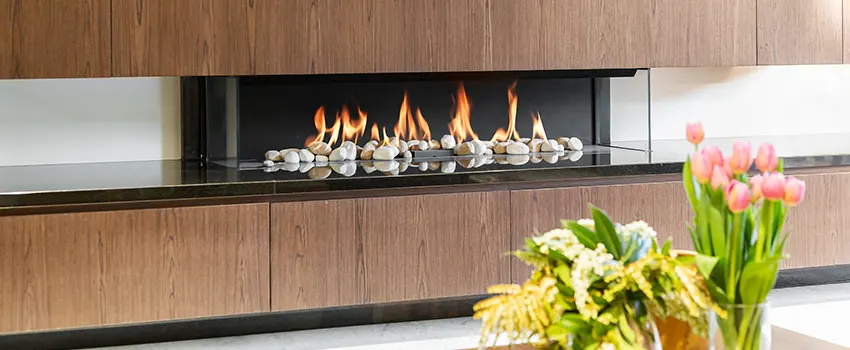 Double-height Fireplace Design Refurbishment in College Station, Texas